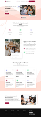 MarketPlace a corporate business website template