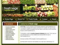 Fresh Vege Free CSS Template