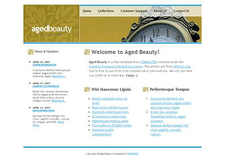 Agedbeauty: CSS Templates | TEMPLATED