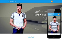 Classic CV a Personal Category Bootstrap Responsive Web Template