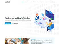 Scaffold - Clean Bootstrap Template | BootstrapMade