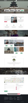 Tourist a Travel Category Bootstrap Responsive Web Template