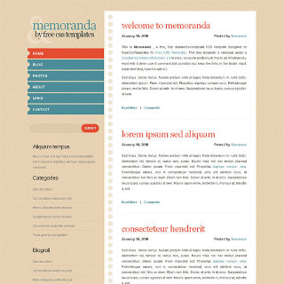 Memoranda:  | TEMPLATED