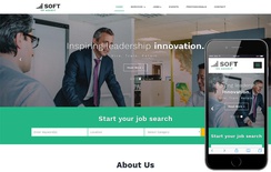 Human Resource Management Bootstrap Responsive Web Template