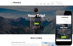 Njoy Travels a Travel Category Bootstrap Responsive Web Template