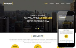 One Page a Personal Portfolios Flat Bootstrap Responsive Web Template