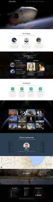 Rocket Industry A Industrial Category Flat Bootstrap Responsive Web Template