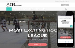Ice Hockey a Sports Category Flat Bootstrap Responsive Web Template