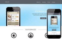 Min App a Mobile App based Flat Bootstrap Responsive Web Template