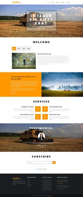 Agro Seed an Agriculture Category Bootstrap Responsive Web Template