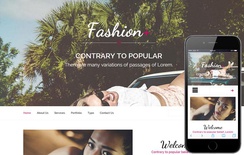 Fashion Plus a Fashion Category Flat Bootstrap Responsive Web Template