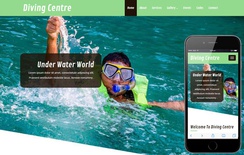 Diving Centre a Sports Category Flat Bootstrap Responsive Web Template