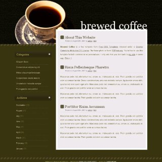 Brewedcoffee:  | TEMPLATED