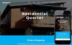 Manor a Real Estate Category Bootstrap Responsive Web Template