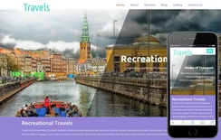 Travels a Travel Agency Flat Bootstrap Responsive web template