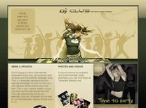 Dj Club Free CSS Template