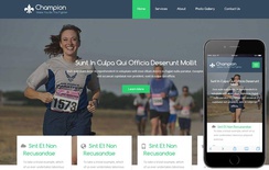 Champion a Sports Category Flat Bootstrap Responsive Web Template