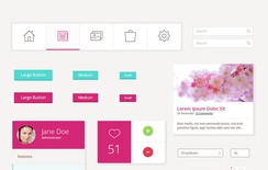 Pretty UI Kit a Flat Bootstrap Responsive Web Template