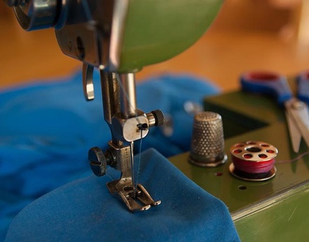 Sewing a Fashion Category Bootstrap Responsive Web Template