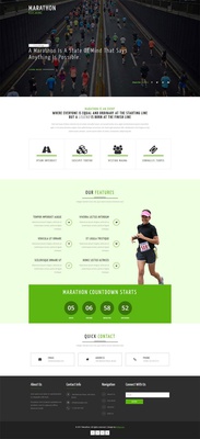 Marathon a Sports Category Flat Bootstrap Responsive Web Template