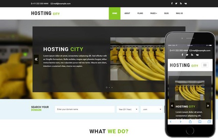 Hosting City a Hosting Category Bootstrap responsive Web Template