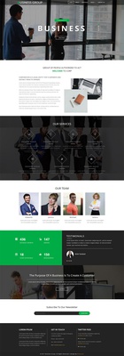 Business Group a Corporate Category Bootstrap Responsive Web Template