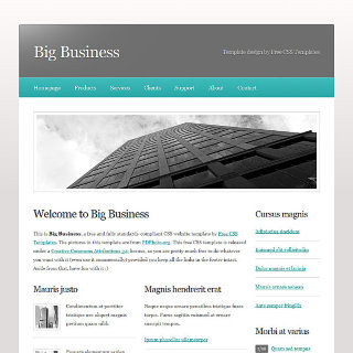 Big Business:  | TEMPLATED