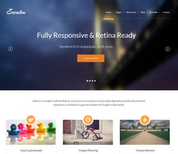 Creativo a Corporate portfolio Flat Responsive web template