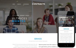 Contracts a Corporate Business Category Flat Bootstrap Responsive web Template