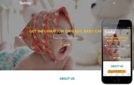Toddler an Education Category Bootstrap Responsive Web Template