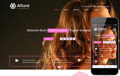 Allure a Fashion Category Flat Bootstrap Responsive Web Template