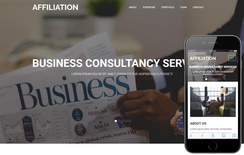 Affiliation a Corporate Business Flat Bootstrap Responsive Web Template