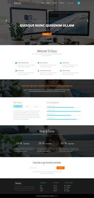 Focus a Corporate Category Flat Bootstrap Responsive Web Template