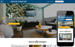Indoor Furniture an Interior Category Bootstrap Responsive Web Template