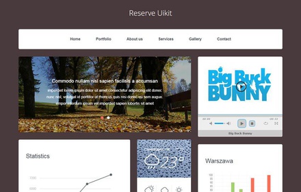 Reserve UI Kit a Flat Bootstrap Responsive Web Template