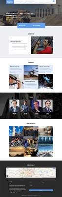 Impetus an Industrial Category Bootstrap Responsive Web Template