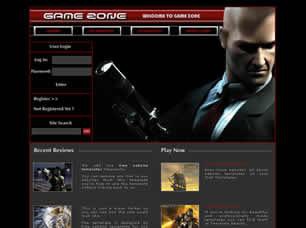 Game Zone Free CSS Template