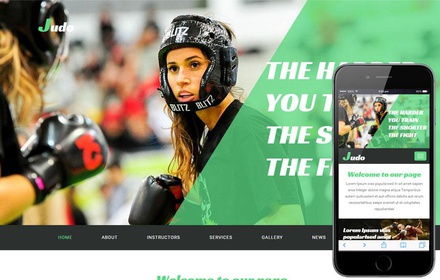 Judo a Sports Category Flat Bootstrap Responsive Web Template