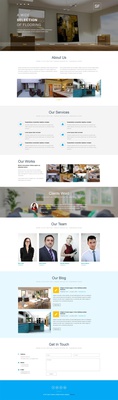 Space Furniture an Interior and Furniture Responsive Web Template