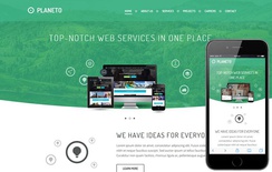 Planeto a Corporate Business Flat Bootstrap Responsive Web Template