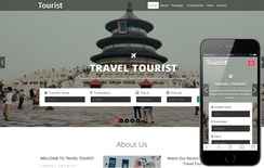 Tourist a Travel Category Bootstrap Responsive Web Template