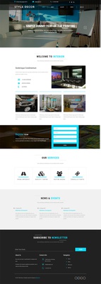 Style Decor an Interior Category Bootstrap Responsive Web Template