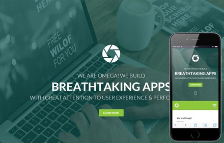 Omega a Corporate Agency Flat Bootstrap Responsive Web Template