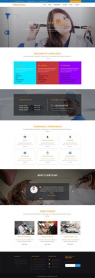 New Clinic Medical Category Bootstrap Responsive Web Template
