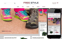 Free Style a Flat Ecommerce Bootstrap Responsive Web Template