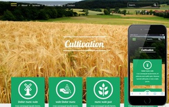 Cultivation a Agriculture Category Flat Bootstrap Responsive Web Template