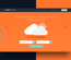 Hostcompare cloud hosting Flat Responsive Mobile website template