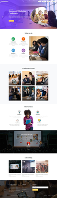 Conference a Corporate Category Bootstrap Responsive Web Template