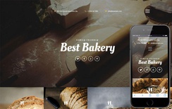 Best Bakery a Hotel Category Responsive Web Template