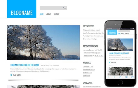 Personal Blog  a Blogging Category Flat Bootstrap Responsive Web Template